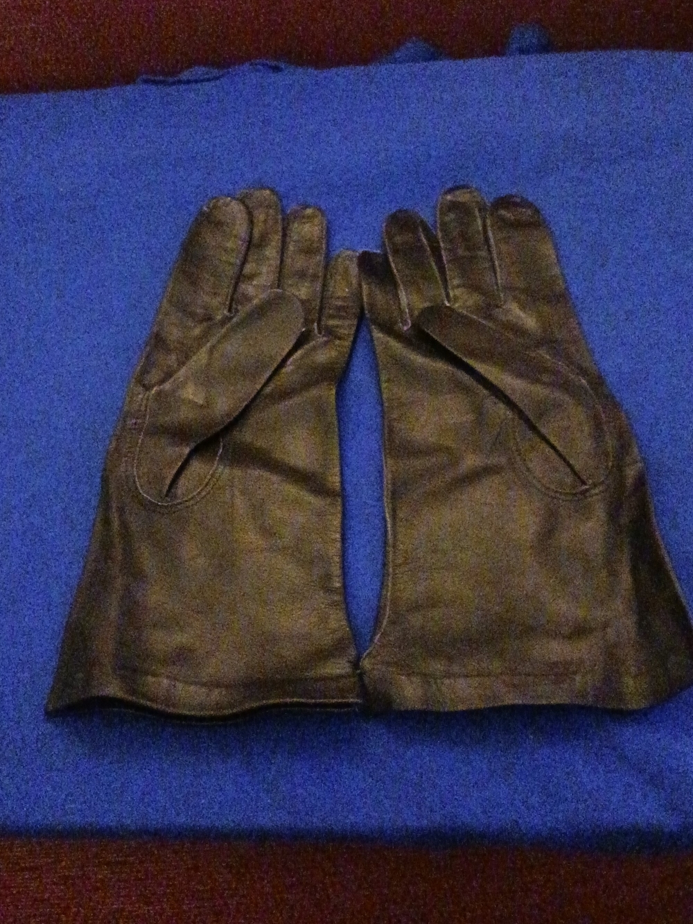 Classic Black Leather Men's Gloves